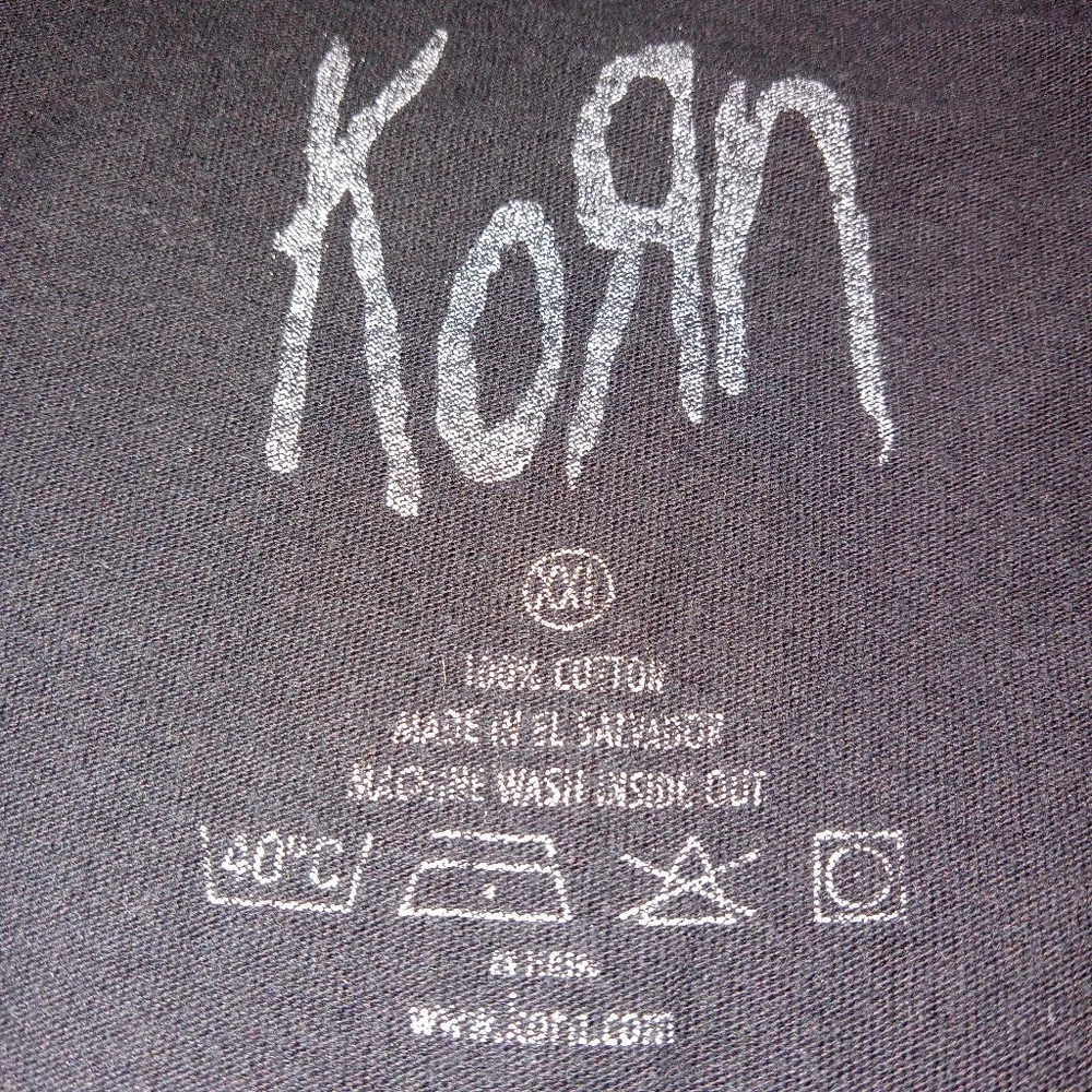 Korn 2016 Tour Black Tshirt XXL - Picture 4 of 4